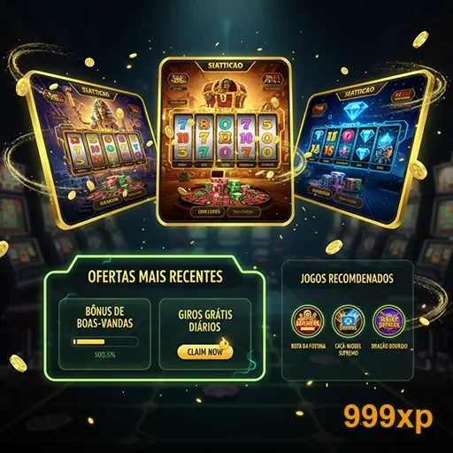 Ofertas de jogos de cassino no site 999xp, promovendo diversão e entretenimento online.